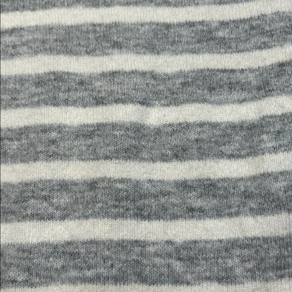 Loft Nautical Preppy Cottagecore Striped Cowl Neck Sweater Long Sleeve Knit - Picture 7 of 9